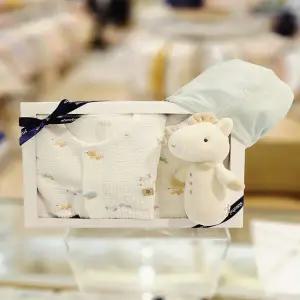 [압소바 의류] 베아트 반소우주복(모자) 상하 딸랑인형세트(26년신상) (A1313002B)