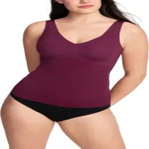 여성용 하니러브 쉐이프웨어 - 브라가 내장된 트웨어 탱크 배 조절을 위한 바디 쉐이핑 탑
