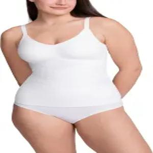여성용 하니러브 쉐이프웨어 - 브라가 내장된 트웨어 카미 배 관리용 쉐이핑 탑