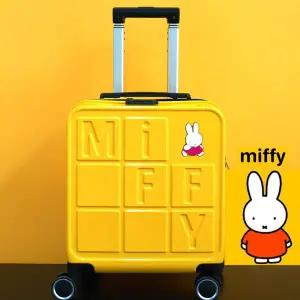 미피 기내 반입 작은 학생 캐리어 체험학습 수학여행 미니 핸드 캐리어 16인치