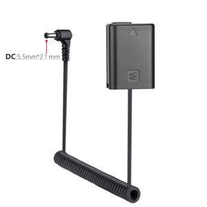 AC-PW20 NP-FW50 더미 배터리 DC D-Tap 커플러 소니 알파 A5100 A6000 A6100 A6300 A6400 A6500 ZV-E10 A7