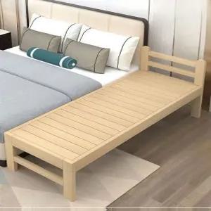 침대 길이 확장 프레임 침대옆 보조침대  원목 사이드 연장 평상 침실