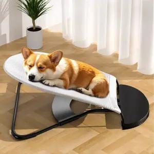 흔들침대 휴식용 펫바운서 흔들의자 애견바운서 접이식