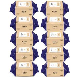 미래생활 네이즈룰루 물티슈 100매 캡형 x10팩 대용량