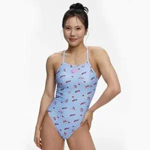 [셀러허브 스포츠레저]아레나 2026 여성 원피스 수영복 미들컷 N66871 레저룩