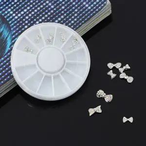 [셀러허브]반짝미 네일아트 리본 네일파츠 네일스톤 12종세트 (S14458827)