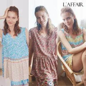 [라페어][라페어] (단품) 라페어 여성 프리미엄 인견 라운지웨어 1세트