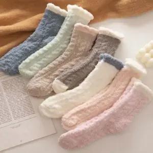 수면양말 방한 여성 스타일 임산부 보온 수면 발목 양 WnZ1+9gmI