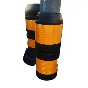 전봇대 충돌보호대 가드레일 전신주 완충 펜스 충돌