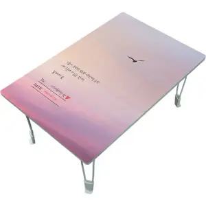 집들이선물추천 원룸 거실 그림 액자 겸용 접이식 좌식 테이블 047-갈매기의 속삭임