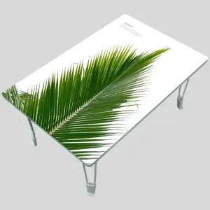 집들이선물추천 원룸 거실 그림 액자 겸용 접이식 좌식 테이블 베스트 023-야자수 광채