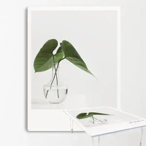 집들이선물추천 원룸 거실 그림 액자 겸용 접이식 좌식 테이블 44-물병