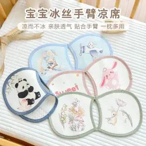 유모차 시트 매트 패드 커버팔 쿨링 팔 베개 여름철안기용 시원한 아이스 실크 수유 보조기