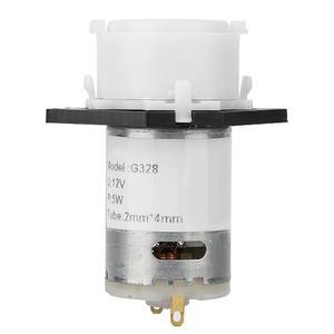 SYH AQYE 12V 도징 펌프 DIY 연동 튜브 , 나사 걸쇠 포트가 없는 디자인 CW 및 W 수족관 실험실 화학 분석, 실험, 생화학 분석 화이트