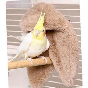 앵무새 포근 담요 새장 보온 덮개 겨울 방한 포치 소형 조류 애완 새집 아늑한