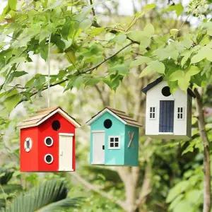 정원 조경 새둥지 새장 인테리어 나무새집 안뜰 새 집 북유럽 데코 꾸미기 야외