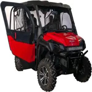 혼다 파이오니어 1000 20162023 UTV 모델과 호환되는 세이즈믹 프레임 상부 도어 키트 캡 인클로저