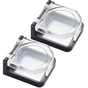 전원 푸시 버튼 스위치 커버 방수 및 충돌 방지 25mm 장착 구멍 A XT 용 방진 안전 보호 장치