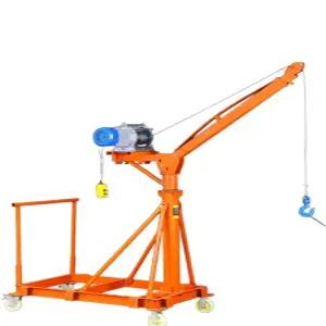 이동식크레인 4륜 호이스트 소형 걸이식 기중기 수동