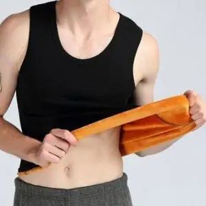 남성 기모 민소매 발열 나시 겨울