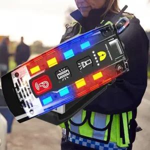 전자 경호기 호루라기 LED 경광등