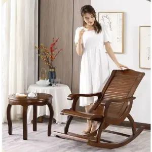 스윙체어 흔들 안락 1인 야외 1인용 엔틱 원목 클래식 나무