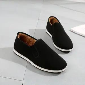 털신발 캐주얼신발 정장 운동화 슬립온 슈즈 블랙 단화 남성 [f9904FB]