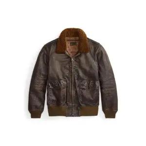 DOUBLE RL 브랜드관 RRL 시얼링 칼라 레더 플라이트 자켓(MNRROTW16020195200)