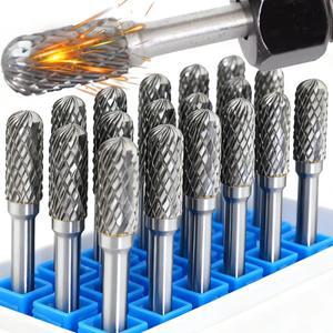 68mm 텅스텐 카바이드 로터리 파일 그라인딩 비트 밀링 커터 드릴 금속 목재 석재 연마 휠 조각 도구