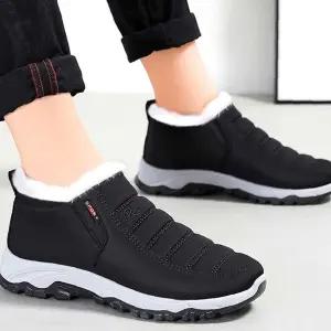 데일리패션화 발편한겨울방한화 신발 방한화 코디 남자 부츠 안감 겨울 털 여행 캠핑