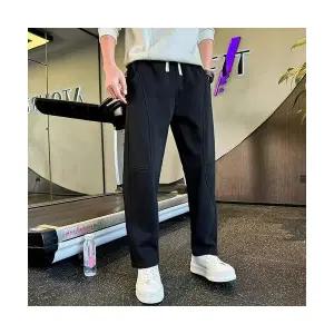 남친 바지 블랙 청 가을 슬림 스트레이트 트레이닝 입체 패피3