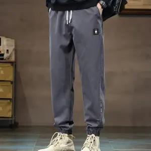 남친 바지 봄가을 슬림핏 대학생 배기팬츠 트레이닝 스포츠 캐주얼 패피3