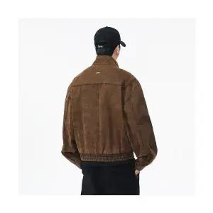 남친 야상사파리 빈티지 가죽 재킷 쇼트 하드보이 카모플라쥬 얼룩얼룩 아웃도어 봄가을 트렌드 코트 패피3