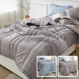 가을침구 유니니 알러스킨 이불패드세트 슈퍼싱글 2color