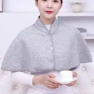 여성 사무실 집안 거실 어깨 냉기 한기 케이프