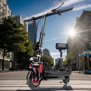 앉아서 타는 전동킥보드 세발 안장 배달 의자형