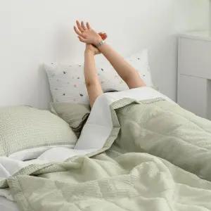 이불패드세트 Q 카키 침구 여름 잠트리 (올데이패드/카키) 올데이 듀라론냉감