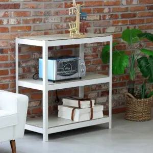 TBZ 데비나 앵글선반 1000 3단 철제선반 수납장 철제선반 앵글선반 수납선반