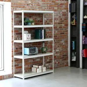 TBZ 데비나 앵글선반 1200 5단 철제선반 수납장 앵글선반 수납선반 철제선반