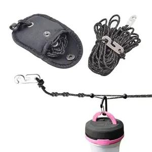 ( )캠핑로프 소품 걸이줄 3.5m 데이지체인 빨랫줄 밧줄