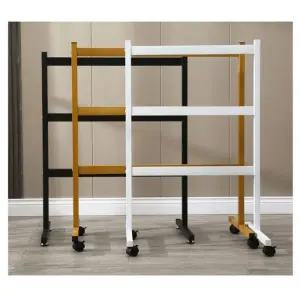 3단정리대 옷걸이 키밍 이동식 스탠드 거치대 행거