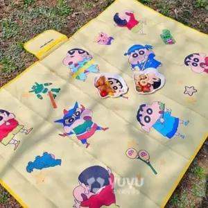 ( )피크닉 돗자리 매트 휴대용 소풍 캐릭터 패턴 야외 가족