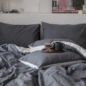 (빌리/민트그레이) 침구 극세사 차렵 Q 이불패드세트 잠트리 여기호텔 차콜