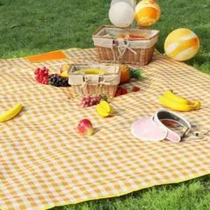 방수매트 돗자리 체크 1인용 돗자리 대형 나들이 방수 소풍 휴대용