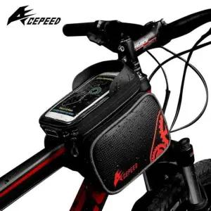 장비 핸드폰거치대 안장백 프레임가방 자전거