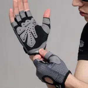 반장갑 헬스 메쉬 그립 스포츠 자전거 라이딩