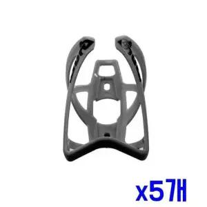 라이딩 물병 튼튼한 간편 x5개 자전거 케이지(화이트)