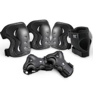 보루이젠 / 성인 / 청소년 무릎 및 팔꿈치 패드, 손목 보호대 3 in 1 보호 장비 세트, 스케이트보드 사이클링 BMX 자전거 스쿠터 스케이트 롤러블레이드 타기