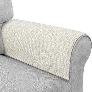 소파 팔 커버 소파용 방수 팔걸이 암체어 러브시트 논슬립 리클라이너 헤드레스트 2종 세트(베이지 24 ×20