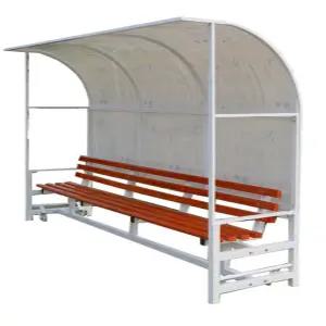 선수 대기 좌석 그늘막 차양막 벤치 웨이팅 야외 의자 경기